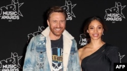 Давид и Джесика в Кан през 2017 г.