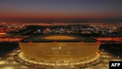 Stadiumi Lusail në kryeqytetin e Katarit, Doha.