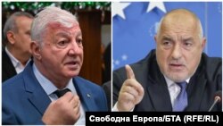 Кметът на Пловдив Здравко Димитров и лидерът на ГЕРБ Бойко Борисов.