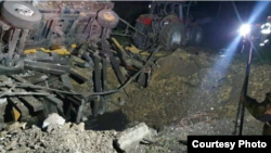 Postul polonez Radio Zet a publicat imagini în urma exploziei de pe 15 noiembrie la un depozit de cereale polonez de la granița cu Ucraina.