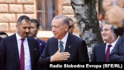 Redžep Tajip Erdoan u Sarajevu, 6. septembar 2022. 