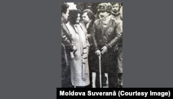 La Marea Adunare Națională din 16 decembrie 1990. De la stânga la dreapta: Nicolae Costin, Leonida Lari, Nicolae Dabija și Dumitru Matcovschi