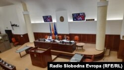 Собраниската комисија за прашањата на изборите и именувањата расправа за предлозите за нови уставни судии 