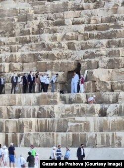 Klaus Iohannis a vizitat miercuri și Sfinxul.