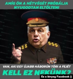 Orbán háborút akar az Ez a lényeg szerint