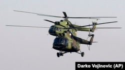 Helikopteri MI-8, Batajnica, blizini Beograda