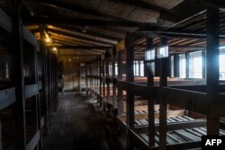 Спално помещение в лагера Заксенхаузен