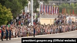 Тирасполь, военный парад, 2 сентября 2019 года