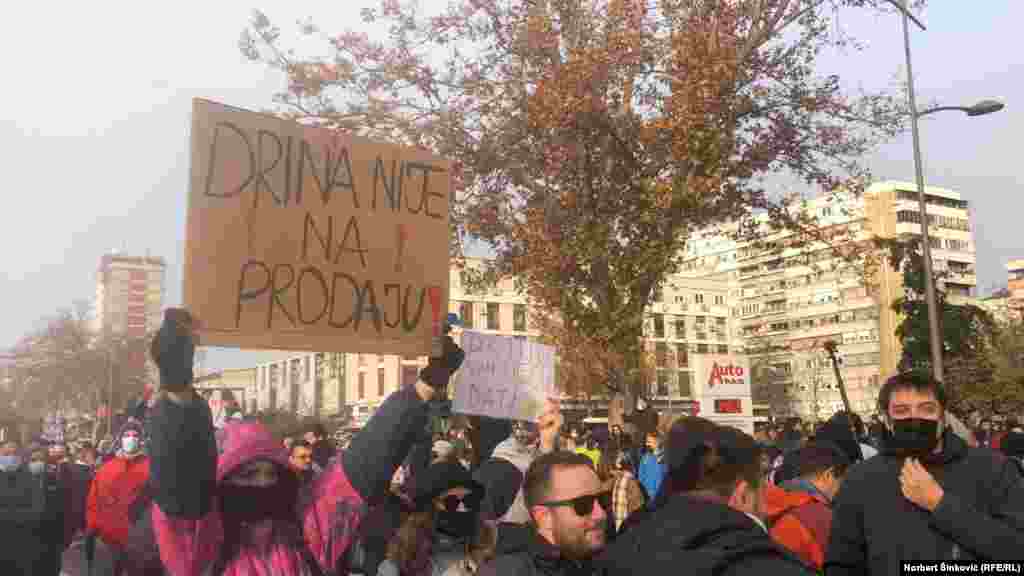 Blokade puta u Novom Sadu