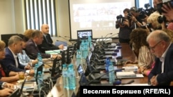 Пленумът на Висшия съдебен съвет (архивна снимка).