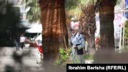 Një refugjat afgan në Shëngjin të Shqipërisë. Qershor, 2023.