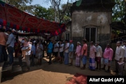 Red za glasanje u gradu Čenaj u južnoj državi Tamil Nadu, 19. april 2024.