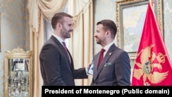 Premijer i predsjednik Crne Gore Milojko Spajić i Jakov Milatović