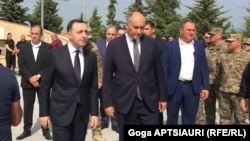 ირაკლი ღარიბაშვილი და ჯუანშერ ბურჭულაძე.