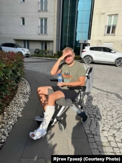 Javhen Hreaku: „Sötét időszak ez számunkra, így nekünk, belaruszoknak össze kell tartanunk, támogatnunk kell egymást”