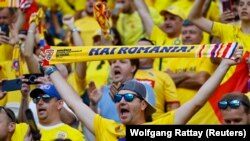 În tribunele stadionului de la Frankfurt au fost peste 30.000 de suporteri români la meciul România-Slovacia, EURO 2024.