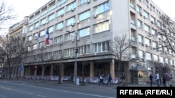 Sedište Republičke izborne komisije, Beograd, 19. decembar 2023.