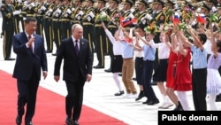 Владимир Путин и Си Цзиньпин