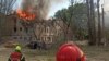  Un spital distrus de un atac cu rachete rusești, în contextul atacului Rusiei asupra Ucrainei, în Dnipro, Ucraina, 26 mai 2023.