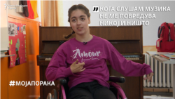 Тинејџерка со церебрална парализа: „Вклучете ги мозоците и за нас, поинаквите“