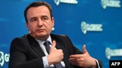 Aljbin Kurti na forumu u Slovačkoj, 31. maj 2023.