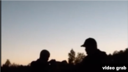 Képkocka Prigozsin videóbeszédéből, vélhetően Belaruszból, 2023. július 18-án