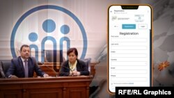 Кочо Анѓушев, поранешен вицепремиер и Софче Јовановска, поранешна шефица на неговиот кабинет