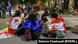 აქცია „რუსული კანონის“ წინააღმდეგ, თბილისი, 14.05.2024