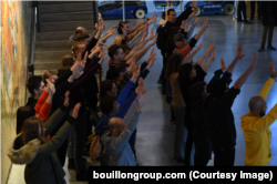 პერფორმანსი "პროტესტი" მოსკოვში, 2019 წელი