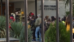 Suze i cvijeće za Vanju u Skoplju