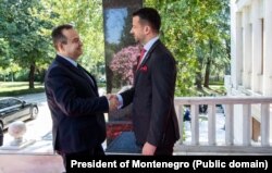 Dačić i Milatović u Podgorici