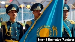Военнослужащие армии Казахстана. Иллюстративное фото 