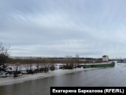 Вид на Охтинский мыс