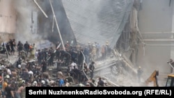 Ruska raketna ofanziva na Ukrajinu, devastirana bolnica za djecu