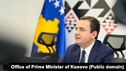 Kryeministri në detyrë i Kosovës, Albin Kurti.