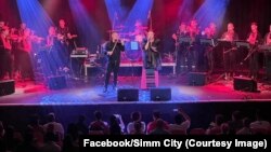 Interpreții Marcel și Cornelia Ștefăneț, la „Zilele Chișinăului” la Viena, 21 iunie, 2024.