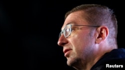 Hristijan Mickoski, kako je rekao, "ne očekuje da se odnosi dvije zemlje temelje na političkim mišićima". Fotografija iz aprila 2024.