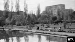 Княжеската градина през 1954 г.