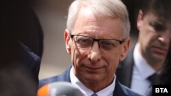 Премиерът в оставка Николай Денков