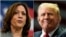 Kamala Harris i Donald Trump, fotoarhiv
