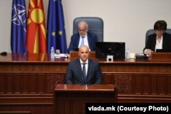 Kryeministri maqedonas, Dimitar Kovaçevski.