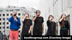 ჯგუფ "ბულიონის" პერფორმანსი 2018 წელს ფრანკფურტში 