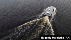 Dronele marinei ucrainene pot depinde de informațiile americane pentru a ajunge în siguranță la țintele lor.