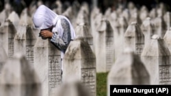 Memorijalni centar Potočari gdje su sahranjene žrtve genocida, 11. jula 2024.