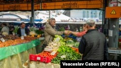 Piața Centrală din Chișinău. Imagine simbol