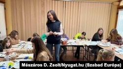 Az egyesület egyik szombati foglalkozása