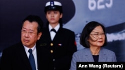 Predsednica Tajvana Can Ingven zahvalila je administraciji predsednika Džoa Bajdena i Kongresu SAD na pomoći u jačanju samoodbrane Tajvana. Fotografija, 26. mart 2024.