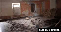 ასე გამოიყურება წაღვერის რკინიგზის სადგურის ინტერიერი. ფოტო გადაღებულია 2024 წლის 10 იანვარს.