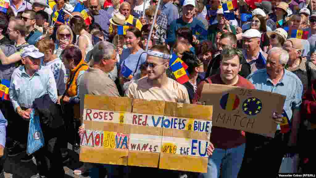 Poliția a anunțat că nu a înregistrat vreun caz de încălcare a ordinii publice la manifestația din PMAN
