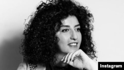 Иранска добитничка на Нобеловата награда за мир Наргес Мохамади 